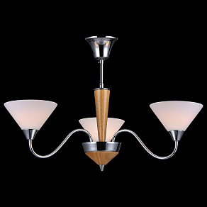 Люстра на штанге Natali Kovaltseva 11400 EVORA 11400/3C CHROME, OAK