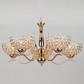 Подвесная люстра Eurosvet Mirage 30119/5 золото