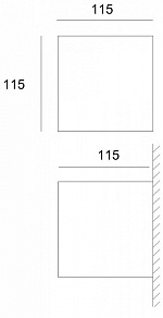Накладной светильник Deko-Light Cube 341185