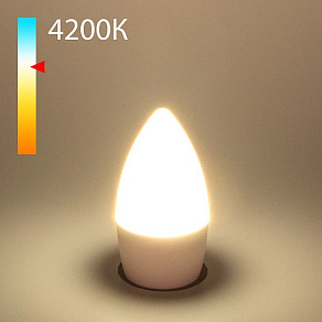 Лампа светодиодная Elektrostandard Свеча E27 8Вт 4200K BLE2716
