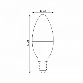 Лампа светодиодная Uniel OPTIMA DIM E14 6Вт 4000K UL-00009226