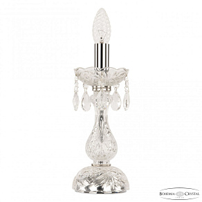 Настольная лампа декоративная Bohemia Ivele Crystal 101 101L/1-27 Ni