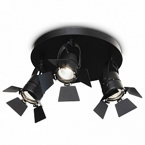 Спот Ideal Lux Ciak CIAK AP3 NERO