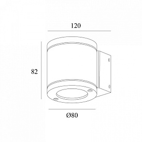 Накладной светильник Denkirs DK9025 DK9025-WH