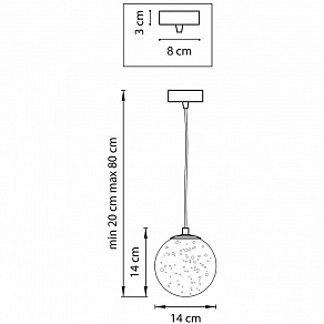 Подвесной светильник Lightstar Dissimo 803112