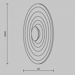 Накладной светильник Maytoni Nami MOD400WL-L5W3K