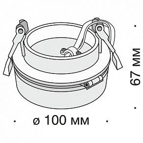Встраиваемый светильник Maytoni Magic DL2003-L12B4K