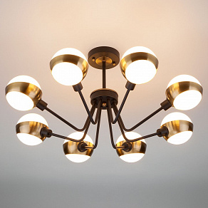 Люстра на штанге Eurosvet Jasper 70093/8 черный