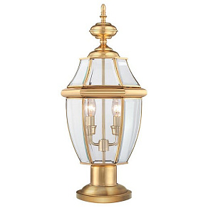 Наземный низкий светильник Quoizel Newbury QZ/NEWBURY3/L