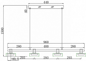 Подвесной светильник Stilfort Gloze 4009/02/04PL