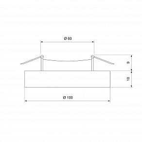 Встраиваемый светильник Elektrostandard 2218 a041518