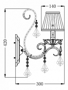 Бра Maytoni Triumph ARM288-01-G