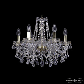 Подвесная люстра Bohemia Ivele Crystal 1409 1409/6/160 G