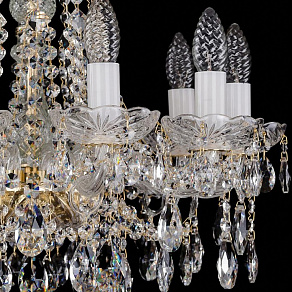 Подвесная люстра Bohemia Ivele Crystal 1413 1413/10/165/G