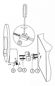 Бра Globo Fanny 41537