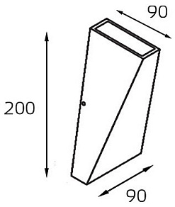 Накладной светильник Italline IT01-A807 IT01-A807 black