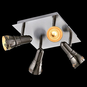 Спот Eurosvet Лира 20022/4 сатин-никель