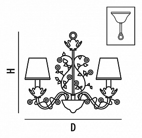 Подвесная люстра Lightstar Aiola 785080