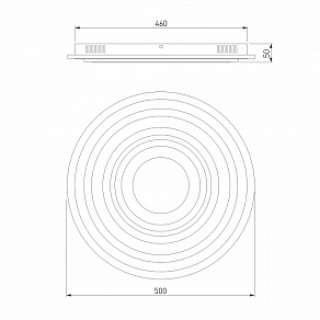 Накладной светильник Eurosvet Puff 90161/1 белый 170W