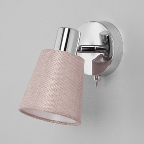 Бра Eurosvet Culver 20080/1 хром/бежевый