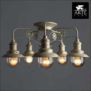 Потолочная люстра Arte Lamp Sailor A4524PL-5WG