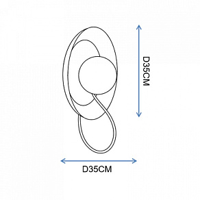 Бра Imperiumloft MARGOTT Orange margott-wall01