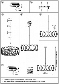 Светильник на штанге Lightstar Regolo 713083