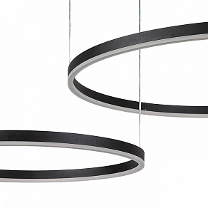 Подвесной светильник Indigo Galass 14001/2P Black