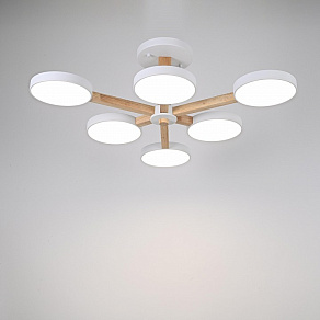 Люстра на штанге Imperiumloft TURNA White TURNA-B01