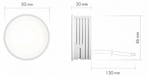 Модуль светодиодный Denkirs Slim LED DK4000-7W-M