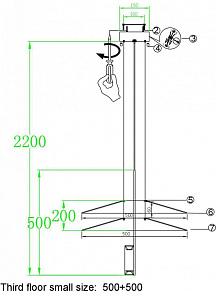 Подвесной светильник ST-Luce Isola SL6101.403.01