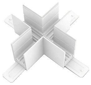 Соединитель X-образный для треков Lightstar Teta 505286-ALU