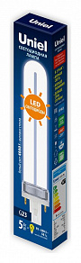 Лампа светодиодная Uniel LED-PL G23 5Вт 4000K UL-00005661