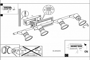 Спот Eglo Bonares 94289