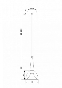 Подвесной светильник Freya Noria FR8009PL-01GB