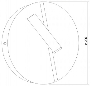 Бра Elektrostandard Drom 40105/LED