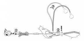 Настольная лампа офисная Globo Serpent 24109K