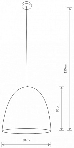 Подвесной светильник Nowodvorski Egg M 10323