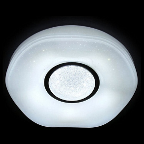 Накладной светильник Ambrella Orbital Crystal Sand FS1237 WH 72W D490