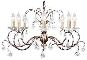 Подвесная люстра Elstead Lighting Lunetta LUN8-BRONZE
