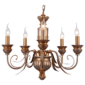 Подвесная люстра Arte Lamp Doratura A9075LM-5GA