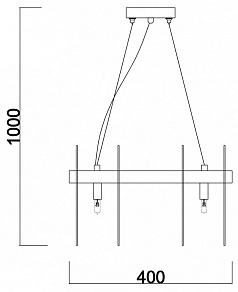 Подвесной светильник Freya Deserto FR5141PL-08BS2
