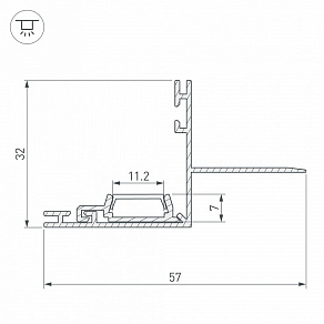 Профиль Arlight PAK-EDGE-2000 021721