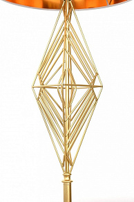 Торшер LUMINA DECO Salvari LDF 5533 GD+WT