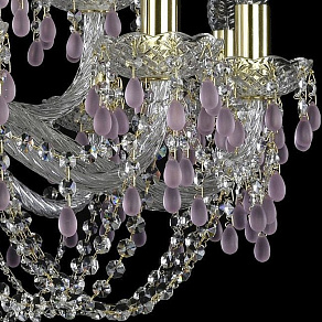 Подвесная люстра Bohemia Art Classic 11.24 11.24.12+6.300.Gd.V7010