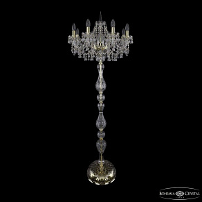 Торшер Bohemia Ivele Crystal 1410 1410T1/8/195-160 G V0300