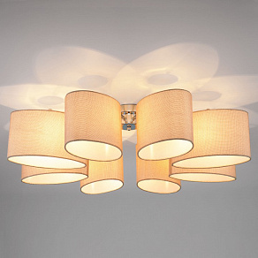 Потолочная люстра Eurosvet Elipse 60083/8 хром