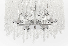 Подвесная люстра LUMINA DECO  LDP 7050-400 CHR