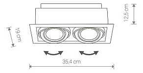 Встраиваемый светильник Nowodvorski Downlight 9570