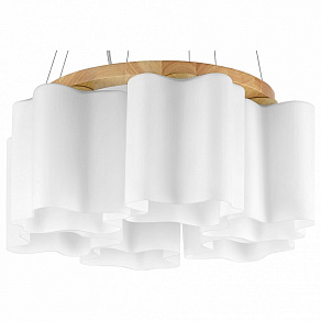 Подвесная люстра Lightstar Nubi Legno 802165